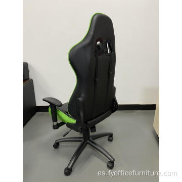 Silla de carreras de precio EX-Factory con reposabrazos ajustable 4D de asiento envolvente